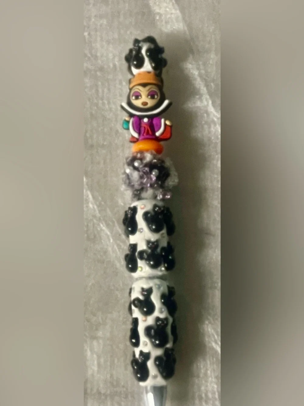 Halloween Evil Queen Handcrafted Pen